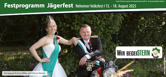 Festprogramm Jägerfest 2025