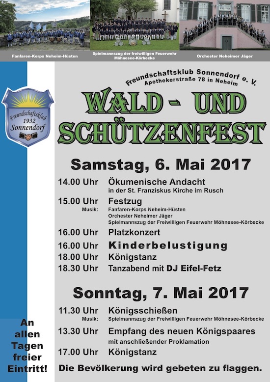 Wald und Schutzenfest 2017